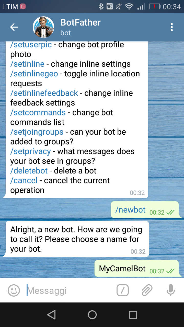 Bot Creation